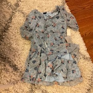 Blue Flower Dress